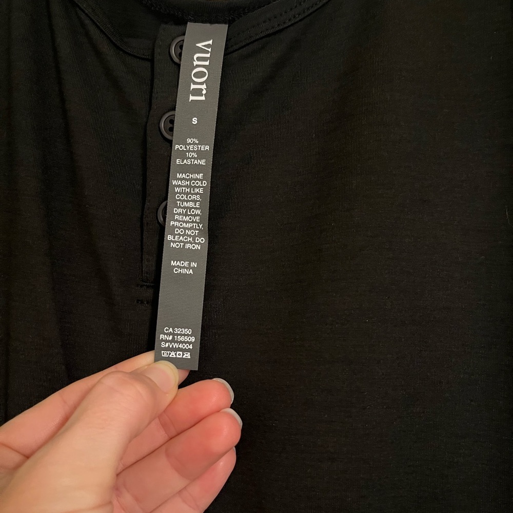 Vuori black jumpsuit